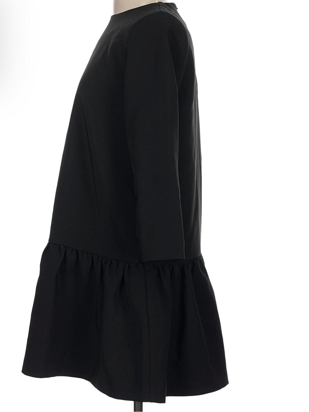 Tuckernuck Black Pierce Ruffle-Hem Mini Dress Size S - Picture 5 of 6